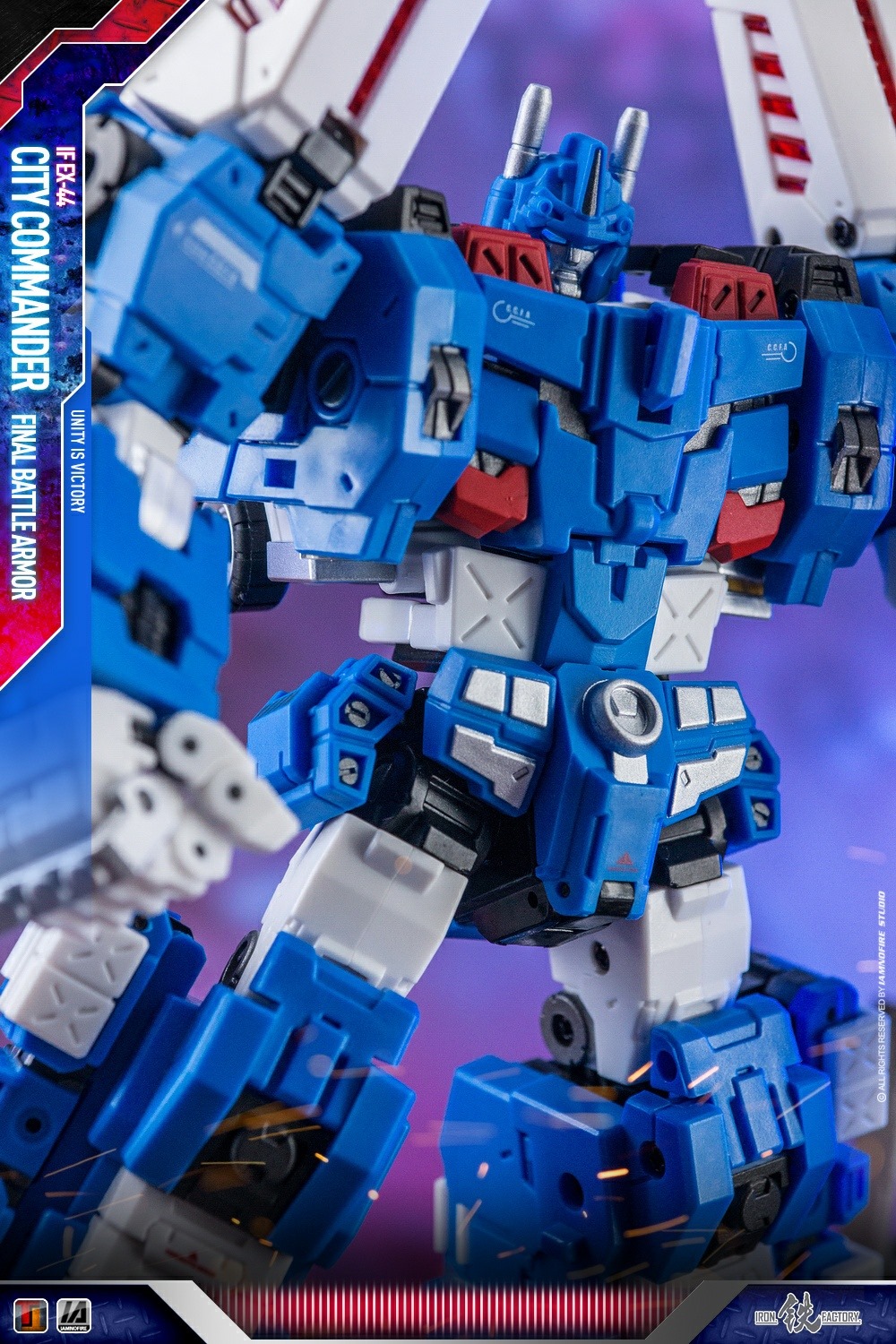 SF・ファンタジー・ホラー Iron Factory City Commaxnder Iron Factory IF-EX44 City Commander Toy Photography Images